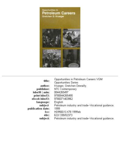 ﻿فرصت ها در مشاغل نفتی