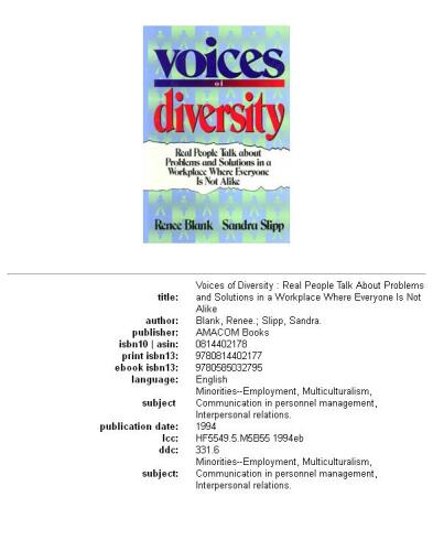 ﻿صدای تنوع: مردم واقعی در مورد مشکلات و راه حل ها در محل کار که همه شبیه هم نیستند صحبت می کنند