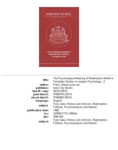 ﻿معنای روانشناختی نقوش رستگاری در افسانه ها