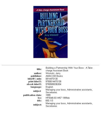 ﻿ایجاد یک شراکت با رئیس خود (دستیار مسئولیت پذیری)