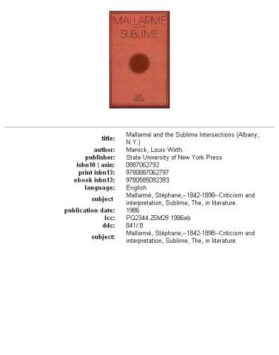 ﻿مالارمه و والا