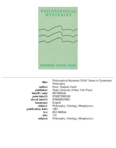 ﻿اسرار فلسفی