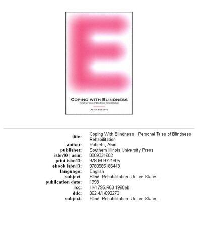 ﻿مقابله با نابینایی: داستان های شخصی توانبخشی نابینایی