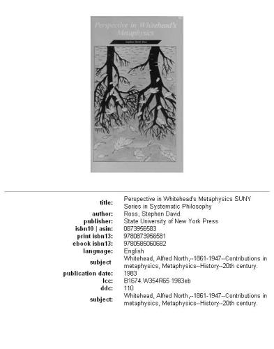 ﻿دیدگاه‌ها در متافیزیک وایتهد