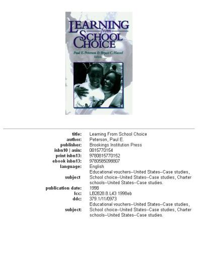 ﻿یادگیری از انتخاب مدرسه