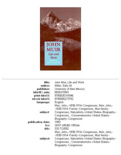 ﻿جان مویر: زندگی و کار