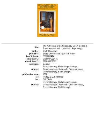 ﻿ماجراجویی خودیابی: ابعاد آگاهی و دیدگاه های جدید در روان درمانی و کاوش درونی