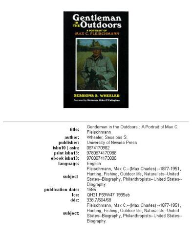 ﻿جنتلمن در فضای باز: پرتره ای از ماکس سی فلیشمن