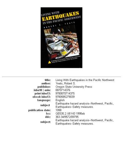 ﻿زندگی با زلزله در شمال غربی اقیانوس آرام