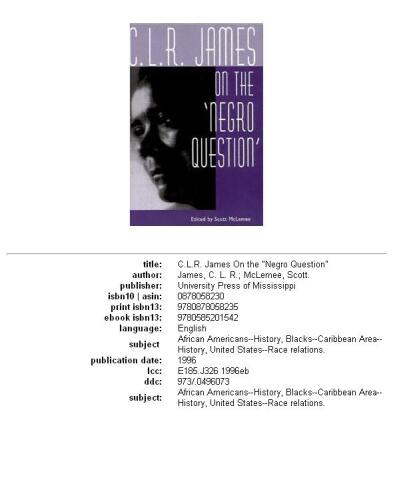 ﻿C. L. R. James در مورد 