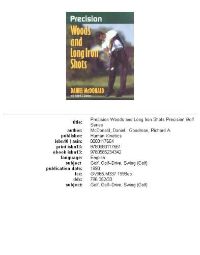 ﻿چوب‌های دقیق و شوت‌های آهنی بلند (سری گلف دقیق)