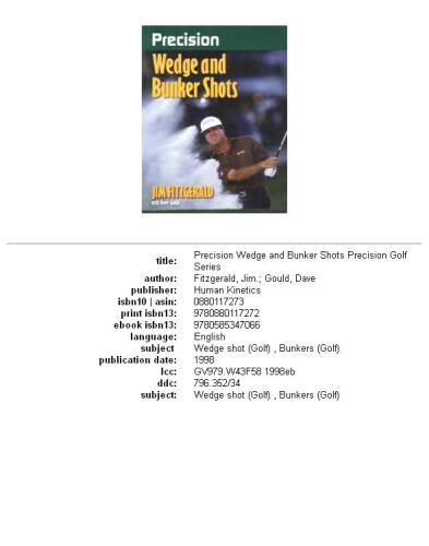 ﻿شوت‌های گوه و سنگر دقیق (سری گلف دقیق)