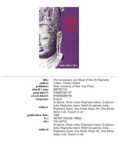 ﻿شمایل نگاری و آیین سیوا در Elephanta