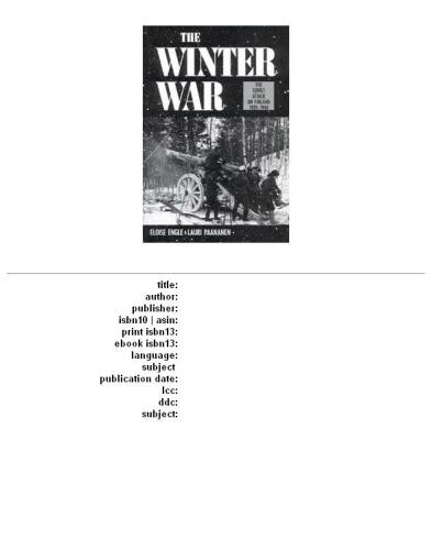 ﻿جنگ زمستانی: حمله شوروی به فنلاند 1939-1940