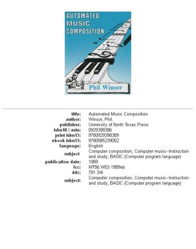 ﻿آهنگسازی خودکار موسیقی