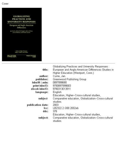 ﻿شیوه های جهانی سازی و پاسخ های دانشگاه: تفاوت های اروپایی و انگلیسی-آمریکایی