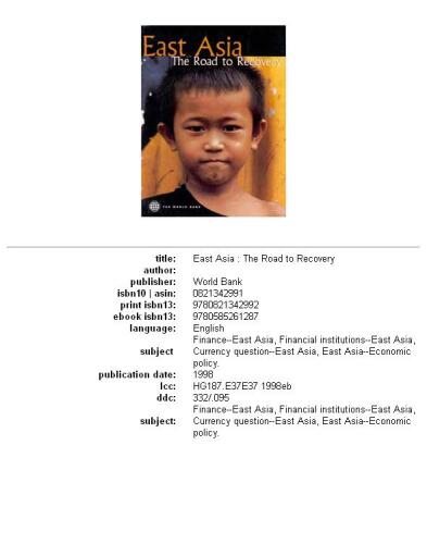 ﻿آسیای شرقی: راه بهبود (انتشار بانک جهانی)