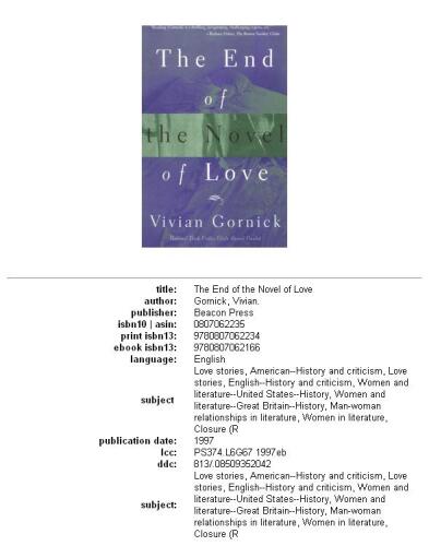 ﻿پایان رمان عشق