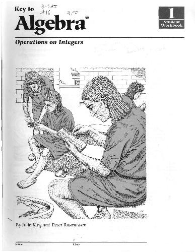 کلید برای جبر کتاب 1 عملیات در مورد علاقه ها