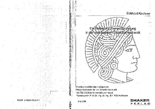 ﻿کمک به بهینه سازی شکل در مکانیک سازه غیرخطی