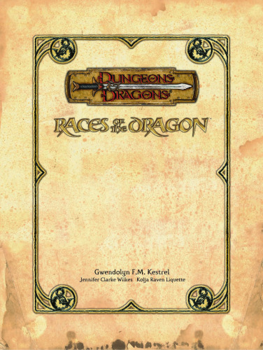 ﻿Races of the Dragon (مکمل Dungeons & Dragons)