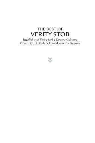 ﻿بهترین های Verity Stob