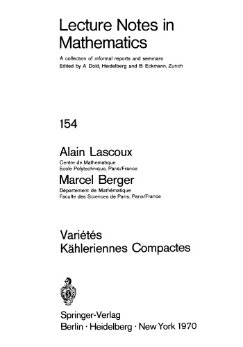 انواع Kahleriennes Compactes