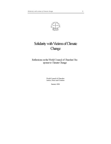 ﻿همبستگی با قربانیان تغییرات آب و هوایی