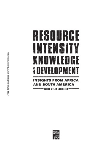﻿شدت منابع، دانش و توسعه: بینش از آفریقا و آمریکای جنوبی