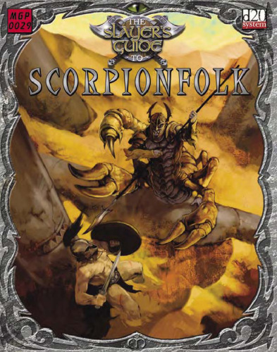 ﻿راهنمای Slayers برای Scorpionfolk (سیستم d20)