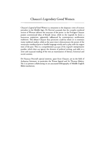 ﻿زنان خوب افسانه ای Chaucer