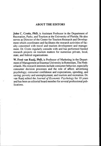 ﻿روانشناسی اقتصادی سفر و جهانگردی