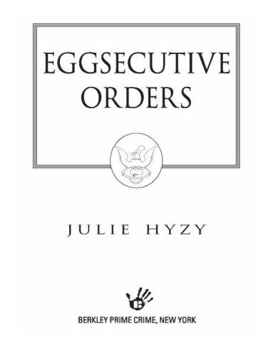﻿سفارشات تخم مرغ (معمای سرآشپز کاخ سفید)