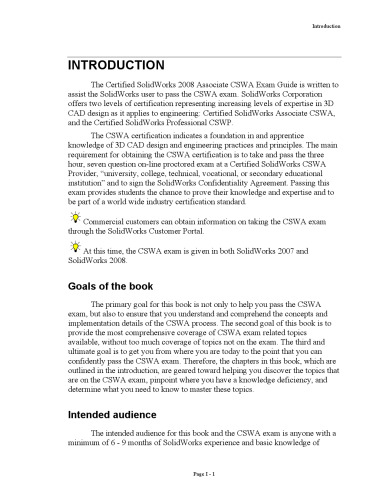 ﻿گواهینامه سالیدورکس 2008 راهنمای آزمون CSWA Associate. نسخه 2