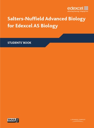 ﻿Salters Nuffield Advanced Biology AS کتاب دانشجویی (Edexcel A Level Sciences)