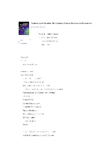 ﻿مدیریت پایگاه داده: راهنمای کامل رویه ها و رویه ها