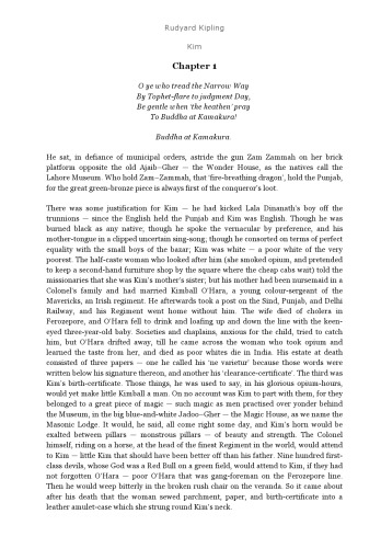 ﻿کیم (کلاسیک، قرن بیستم، پنگوئن)