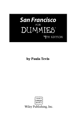 ﻿San Francisco For Dummies، نسخه چهارم (Dummies Travel)