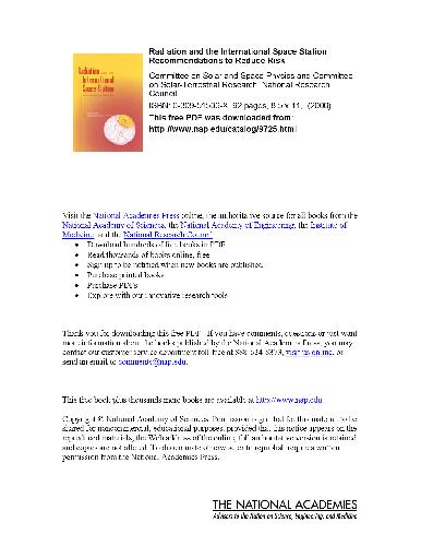 ﻿تابش و ایستگاه فضایی بین المللی: توصیه هایی برای کاهش خطر