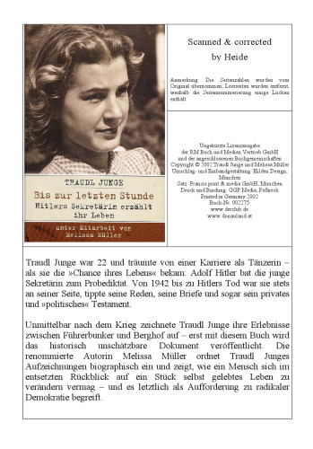 ﻿تا آخرین ساعت: منشی هیتلر زندگی خود را بازگو می کند