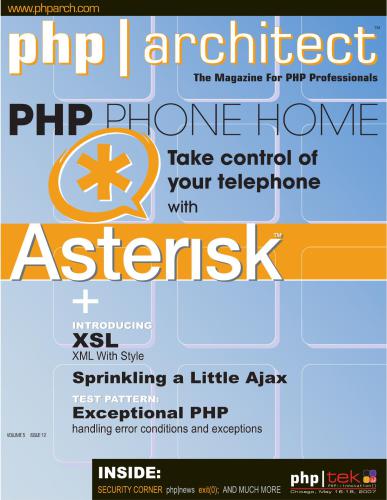 ﻿php|architect (جلد 5، شماره 12. دسامبر 2006)