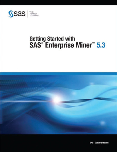 ﻿شروع کار با SAS Enterprise Miner 5.3