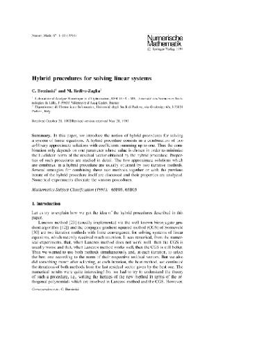 ﻿Numerische Mathematic Bd. 67 - 84