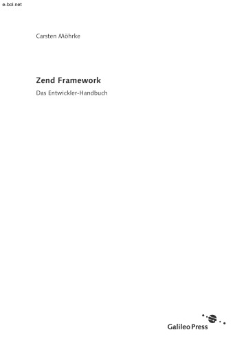 ﻿Zend Framework: برنامه های PHP را با استفاده از Zend Framework توسعه دهید