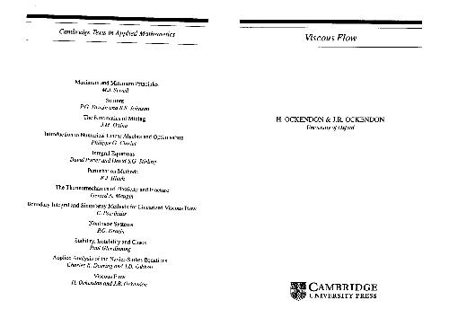 جریان ویسکوز