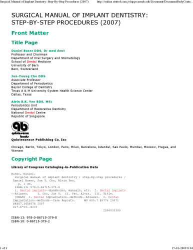 ﻿راهنمای جراحی ایمپلنت دندانپزشکی: مراحل گام به گام