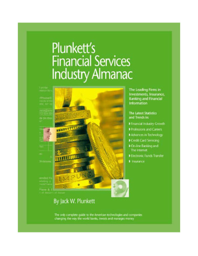 ﻿صنعت خدمات مالی Plunkett Almanac 2004: تنها راهنمای جامع صنعت خدمات مالی