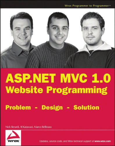﻿ASP.NET MVC 1.0 برنامه نویسی وب سایت: مشکل - طراحی - راه حل (Wrox Programmer to Programmer)