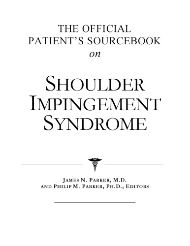 ﻿کتاب منبع رسمی بیمار در مورد سندرم گیرافتادگی شانه