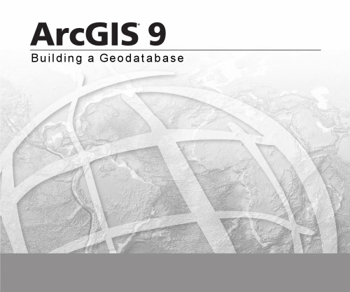 ﻿ساخت یک پایگاه جغرافیایی: ArcGIS 9